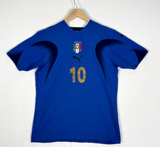Italy 2006/07 Home Football Shirt Puma World Cup Totti 10 Authentic Mens Small