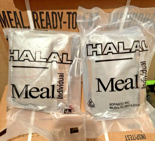 Military halal mre - 2x,