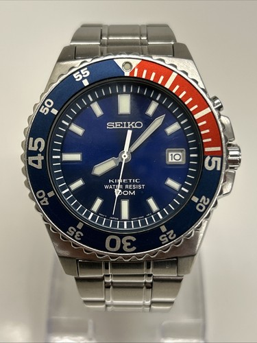 Seiko kinetic pepsi bezel - kinetic,