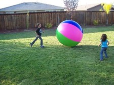 40"(3 1/3 Ft.) Tall Inflatable Large Beach Party Ball!