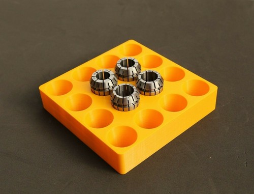 Er25 collet rack storage - collet,