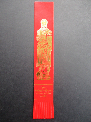 Leather bookmark sir robert - leather, de