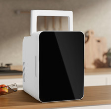 10L Mini Fridge Portable Cooler Warmer Food Drinks Skincare Car Table Top Office