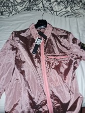 STONE ISLAND XXXL METAL SHIMMER JACKET NEW WITH TAGS PINK
