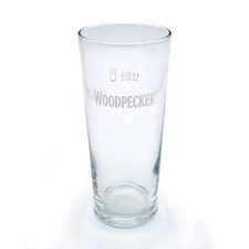 Woodpecker Pint Tumbler Glass