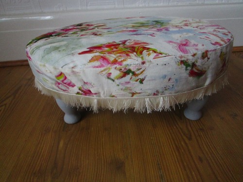 Vintage sherborne footstool - sherborne,
