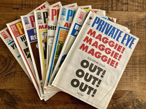 Private eye magazine job lot - magazine,