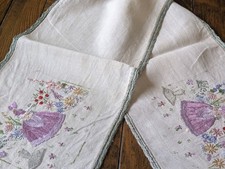 Lovely Old Hand Embroidered