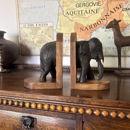 Vintage hand carved wooden - carved,