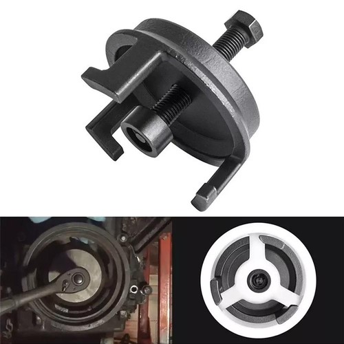 Harmonic balancer puller - puller, crank