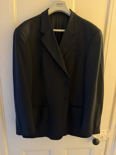 Armani suit jacket black - suit,
