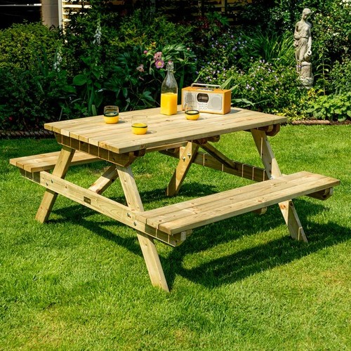 Rowlinson 4ft picnic garden - picnic,