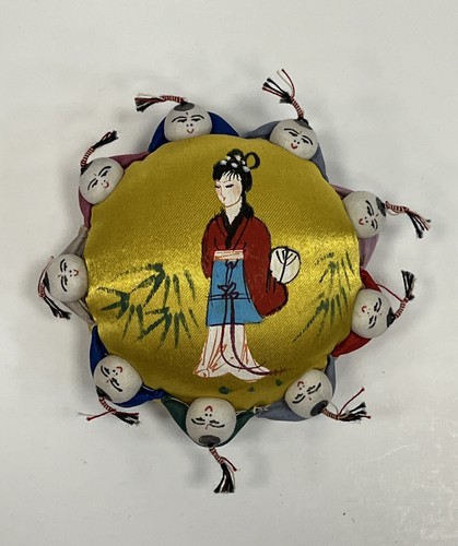 Vintage oriental pin cushion - vintage,