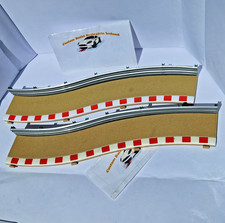 Scalextric- 2x Border & Barrier for Pit Lane 'BT' ML00152 ML00157. Used
