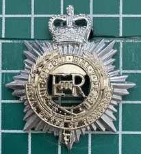 Royal Corps of Transport Anodised Queens Crown Cap Badge BB-390