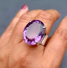 Dazzling Amethyst Gemstone 925