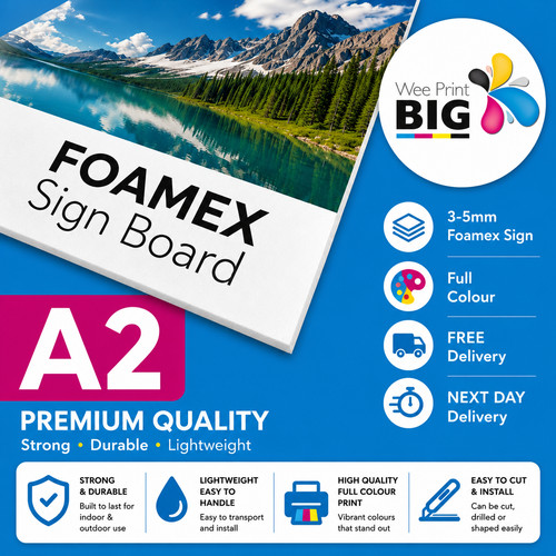 Size foamex - (420x594, mm)