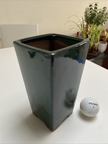 Bonsai pot green - bonsai, green/light