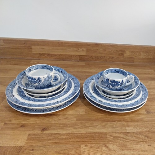 Wedgwood willow tea plate - willow, set