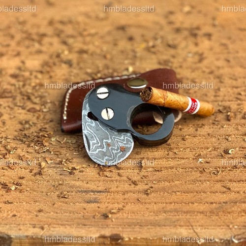 Handmade damascus steel cigar - handmade,
