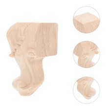  4 Pcs Sofa Replacement Legs Furniture Foot Chair Coffee Table Wood