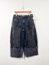 Free People Barrel Jeans Size