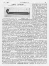 1909 Antique Engineering Print