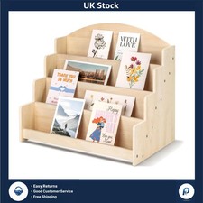 Rustic Wooden 4 Tier Greeting