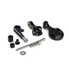 Black Steering Damper Mounting