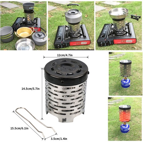 Camping heater attachment for - camping,