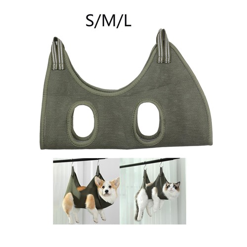 Dog grooming hammock - grooming, helper