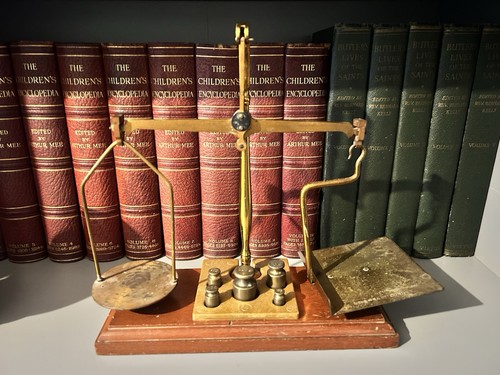 Vintage postal weighing - vintage, scales