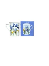 Iris Flower Mug Fine China 300ml Capacity