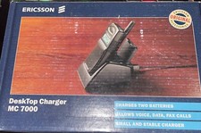 Ericsson MC7000 Desktop Dual Charger - BOXED for GF788 T10s SH888 T18s T20s R280