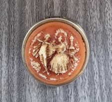 Vintage Cameo Pill Box