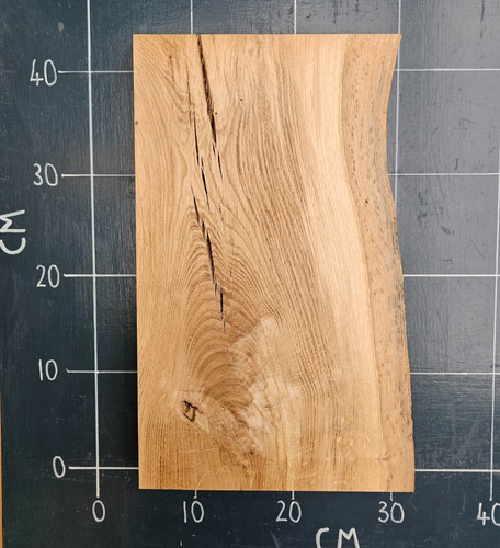 Kiln dried planed oak slab - planed,