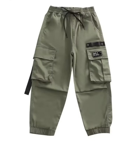 Boys cargo trouser olive age - boys,