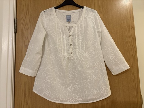 Mantaray white broderie - white,