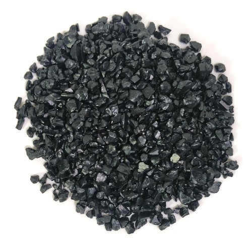 Black fine crushed glass - fine,