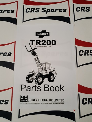 Matbro tr200 parts book - matbro,