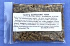 Beefheart fish food pellet for