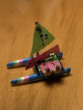 Micro Machines Plastic Sailing