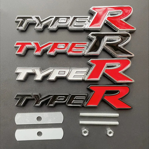 Metal type badge car - 3d,
