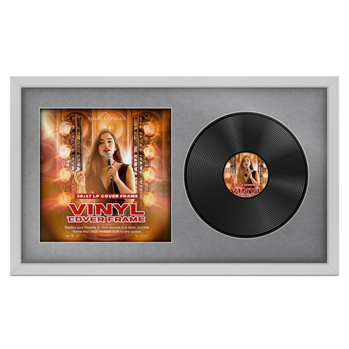 30x17 vinyl record - vinyl, cover