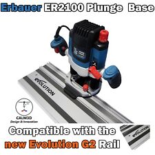 Erbauer ER2100 Router sub-base for use on the Evolution G2  rail -INC P&P