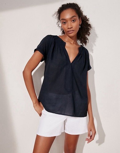 The white company satin - white, blouse