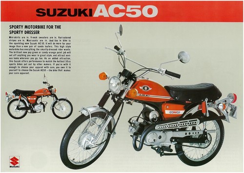 Suzuki brochure ac50 - suzuki,