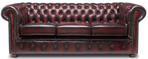 Chesterfield three seater sofa - chesterfield,