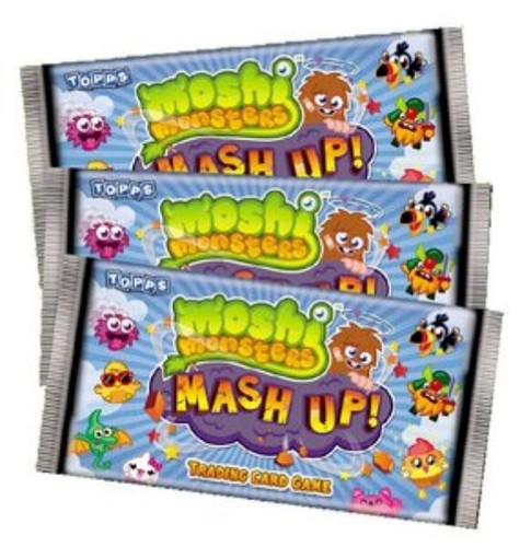 2010 topps moshi monsters - moshi, mash