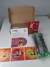 Zumba Fitness DVD Set with Toning Sticks & Guide Complete Workout Kit